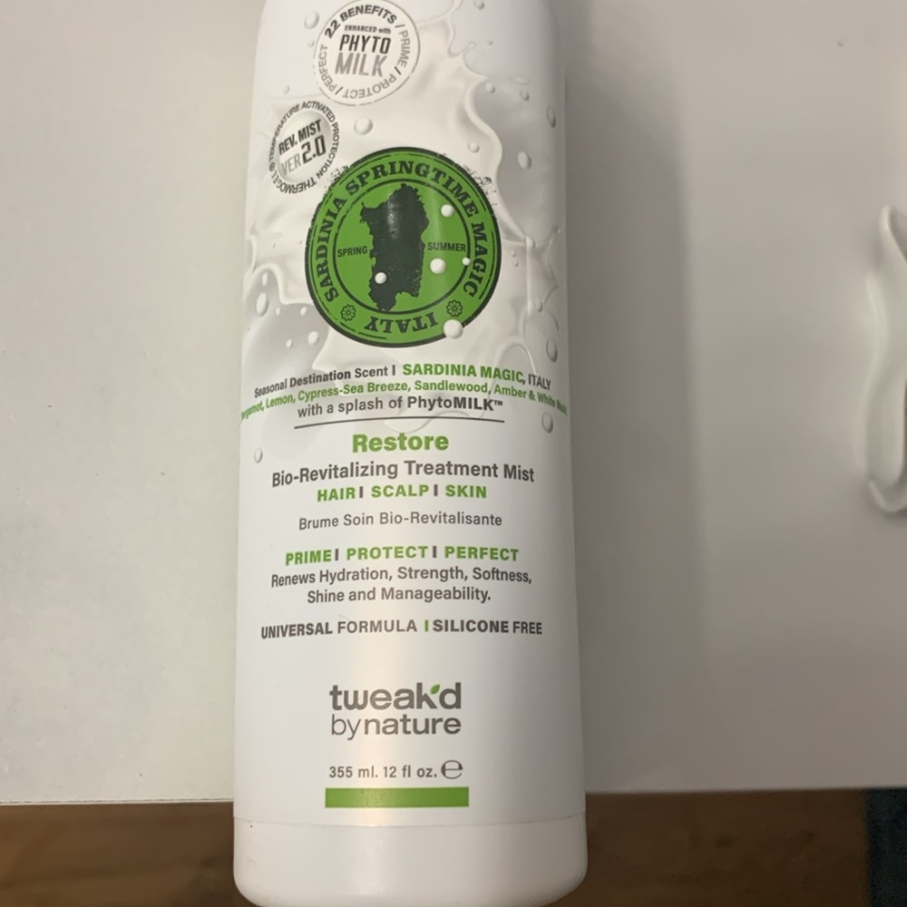 Tweak’d by Nature Restore Revitalizing Mist